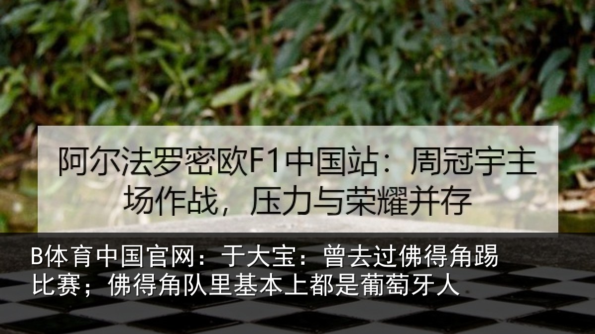 B体育中国官网：于大宝：曾去相关情况情况萄牙人